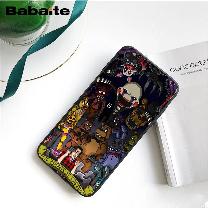 Babaite чехол для телефона five nights at freddy's fnaf freddy для iphone 11 Pro 11Pro Max 8 7 6 6S Plus 5 5S SE XR X XS MAX - Цвет: A6