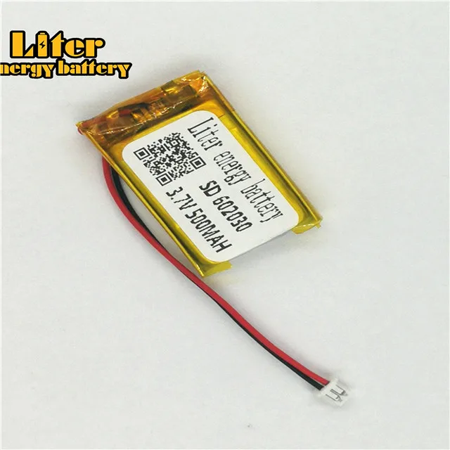 ZH1.25 3 7 V 500mAh 602030 перо для чтения с литиевой полимерной батареей разъемом записи