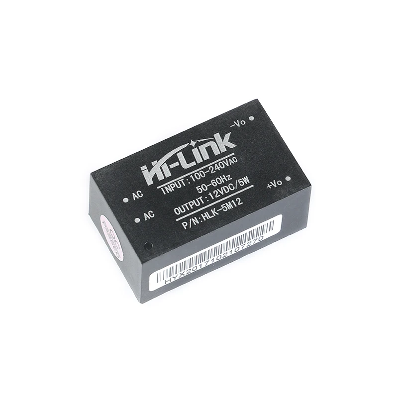 2 шт. HLK 5M05 5 Вт 5M12 220 В до в 12 преобразователь модуля питания интеллектуальный