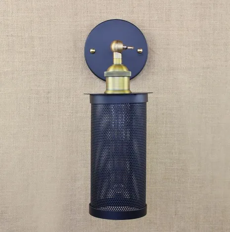 Edison Retro Loft Style Sconce Vintage Wall Light For Home Antique Industrial Lamp Iron Net Lighting Lampara Pared | Лампы и освещение
