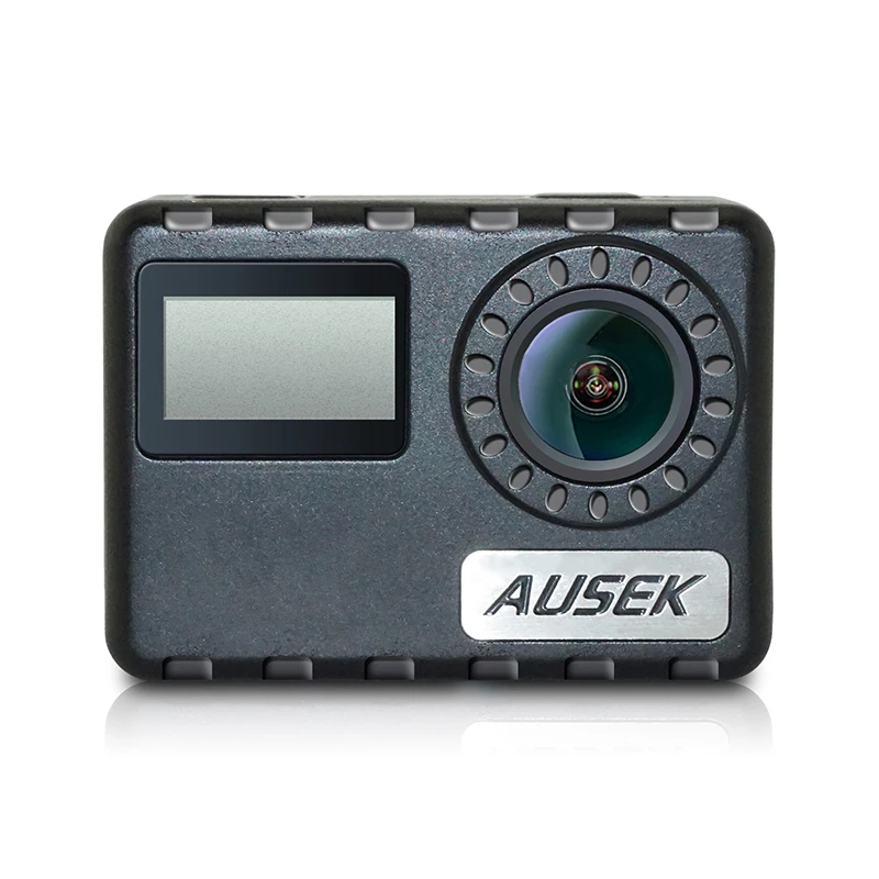 Горячая TTKK AUSEK 4K Спортивная камера wifi двойной экран Полный сенсорный Спорт DV Открытый подводный Спорт Водонепроницаемая камера