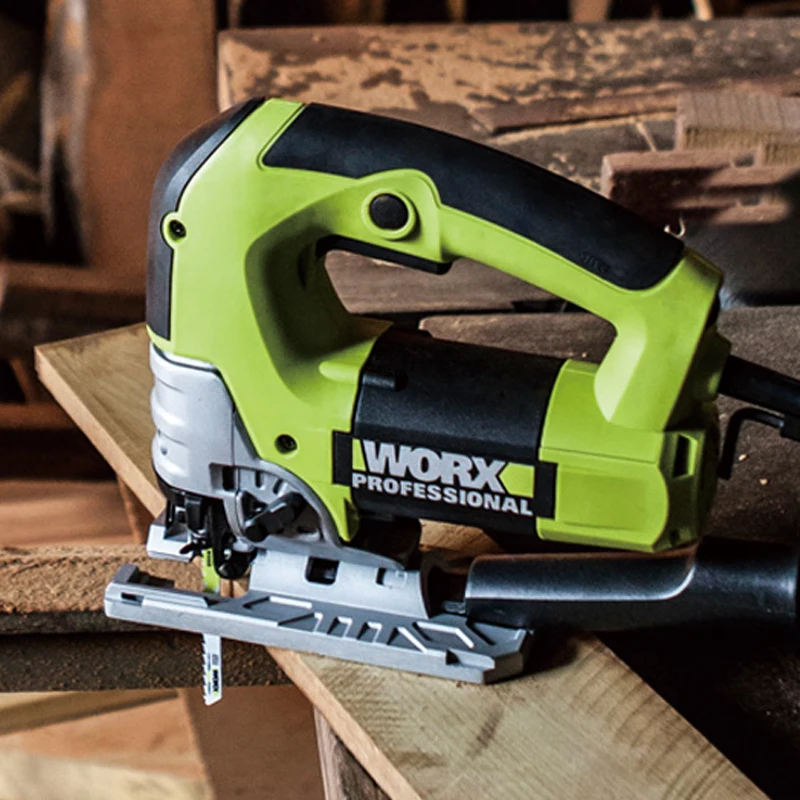 

Vertical Electric Curve Saw with Adjustable Speed Multifunction Reciprocating Saw Portable Woodworking Power Tools WU462