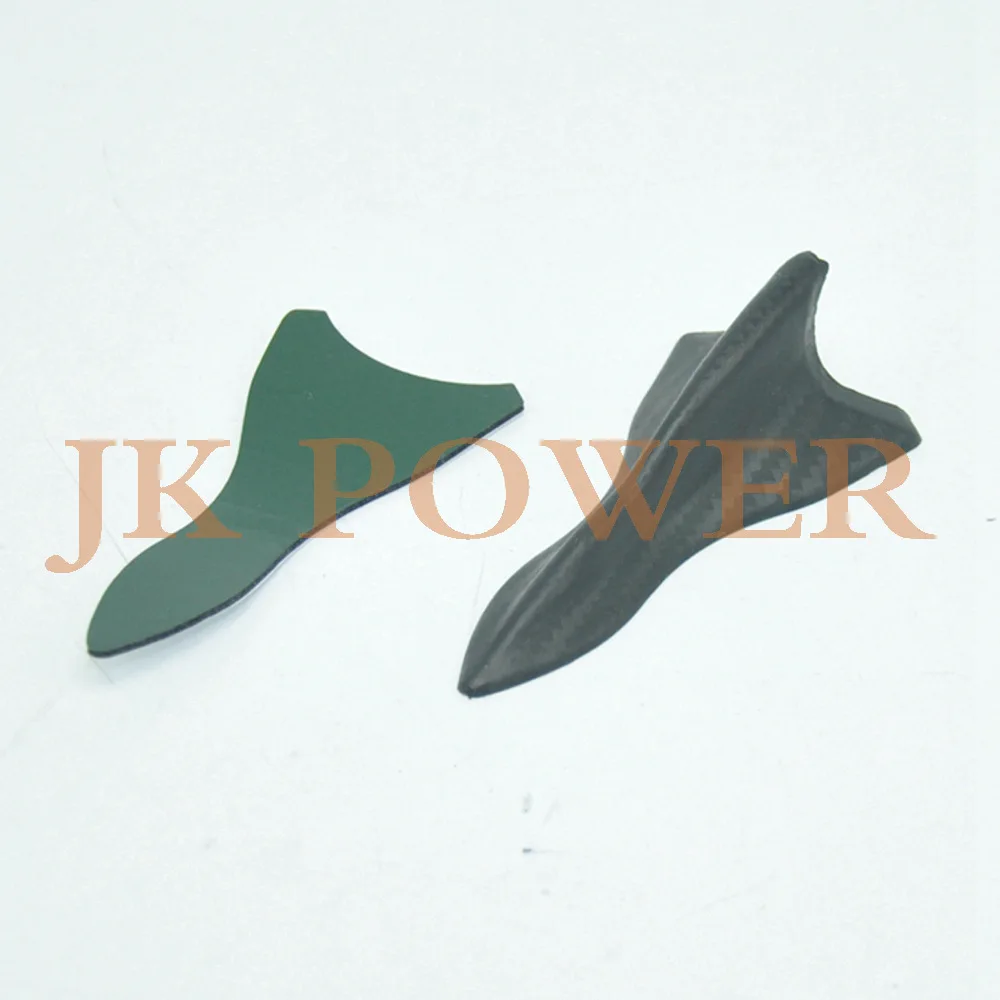 JK Carbon Fiber Style Car Accessories Door Edge Guards Trim Molding Protection 3D Strip Scratch Protector Shark Fin Sticker | Автомобили и