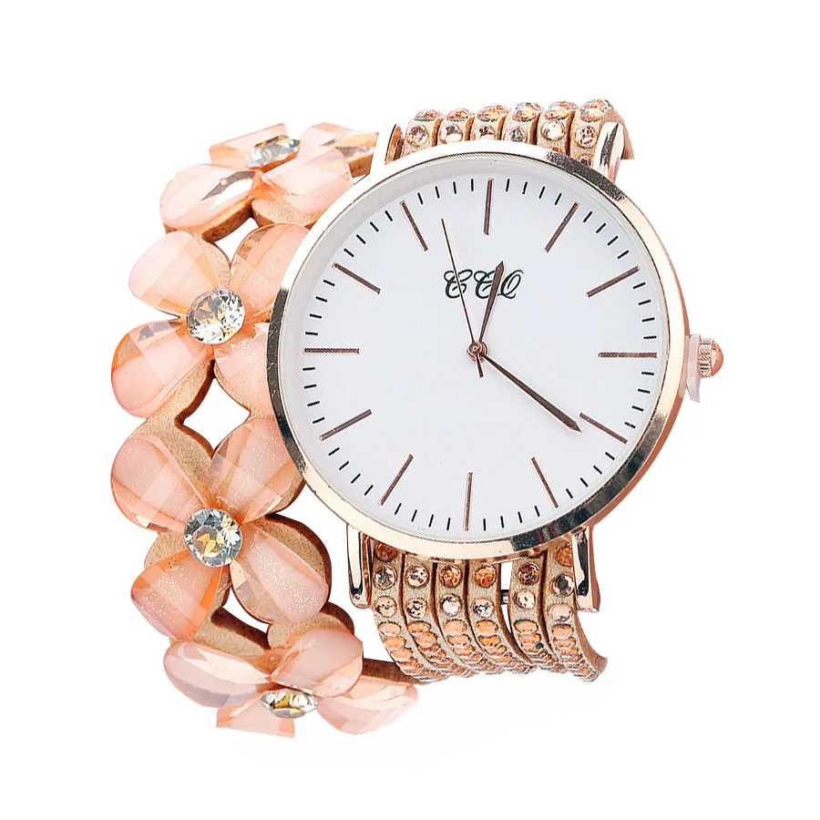 Лидер продаж 2018 модные женские винтажные часы с плетением браслета кварцевые из