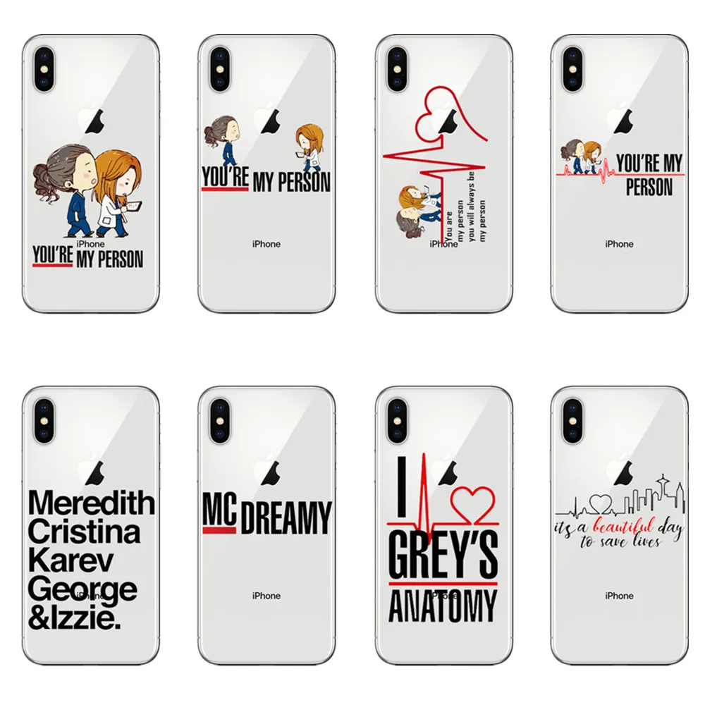 Чехол для телефона GREYS Anatomy You my person чехол iPhone X XS XR MAX 5 6 7 8 Plus S SE мягкий силиконовый
