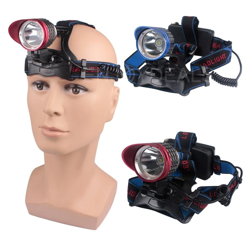 Налобный фонарь светодиодный 2000 лм 3 режима | Лампы и освещение