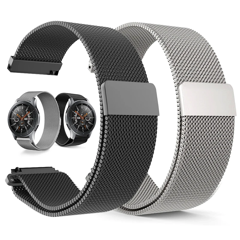Классический спортивный ремешок для часов Huami amazfit bip Huawei Watch 2 GT 22 мм 20 Samsung Galaxy 46 42 | Смарт-аксессуары -32978439299