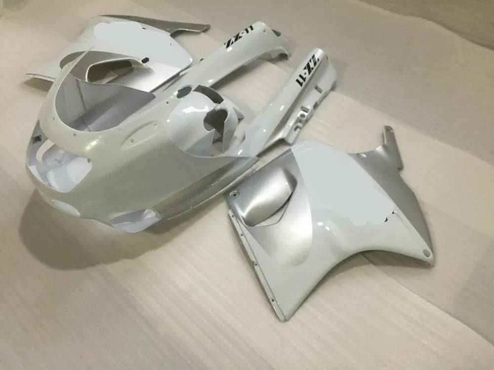 Белый комплект обтекателей для KAWASAKI Ninja ZZR1100 1993 2001 2003 ZX-11 ZZR1100D 93 01 02 03 мотоцикла + 7