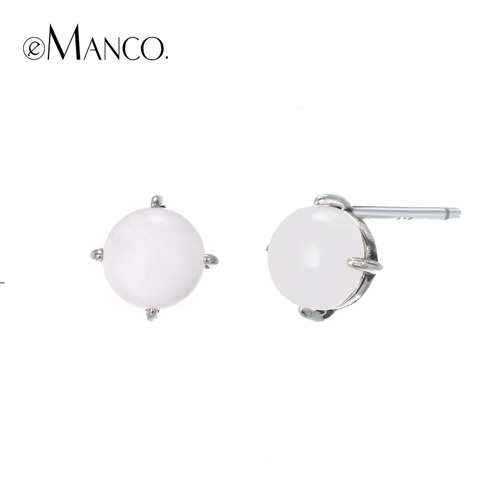 Tardoo Genuine 925 Sterling Silver Drop Earrings for Women Big Round Design Trendy&Simple Style Costume Jewelry Earrings| |