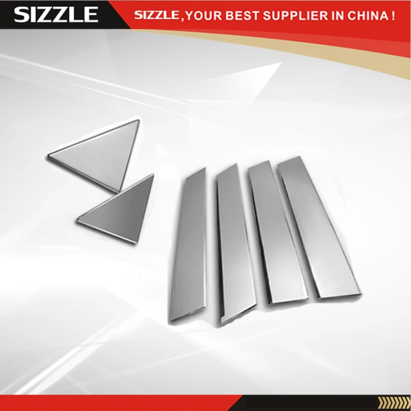 Нержавеющая сталь окна автомобиля столб пост отделка 6 шт для Chrysler 300C 2004-2010 |