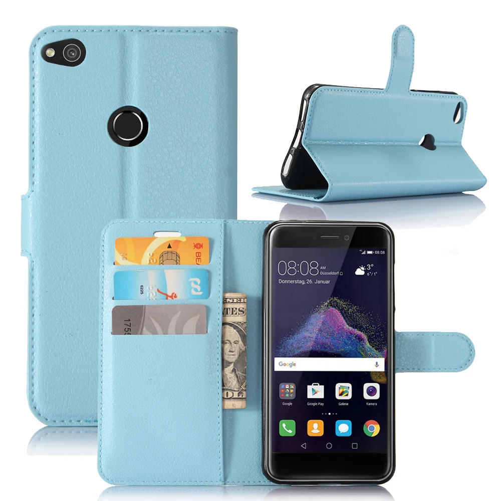 New Phone Case For Huawei P8 Lite 2017/P9 Lite/Honor 8 lite Smart Cell PU Leather Cover | Мобильные телефоны и аксессуары