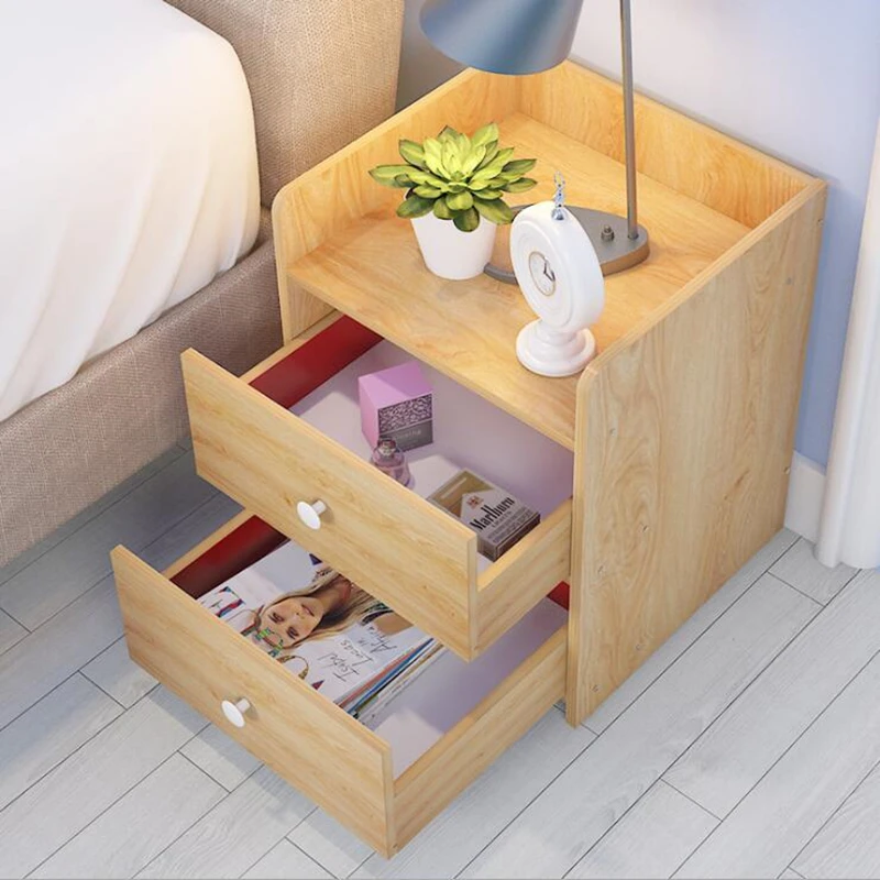 Минималистский Современные тумбочке дома мебель деревянный стол де чевет для