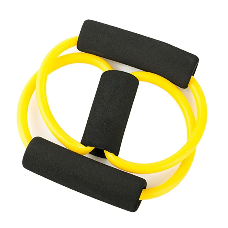 

8-word pull rope chest puller yoga pull rope fitness pull force Pilates resistance belt fitness pull belt new