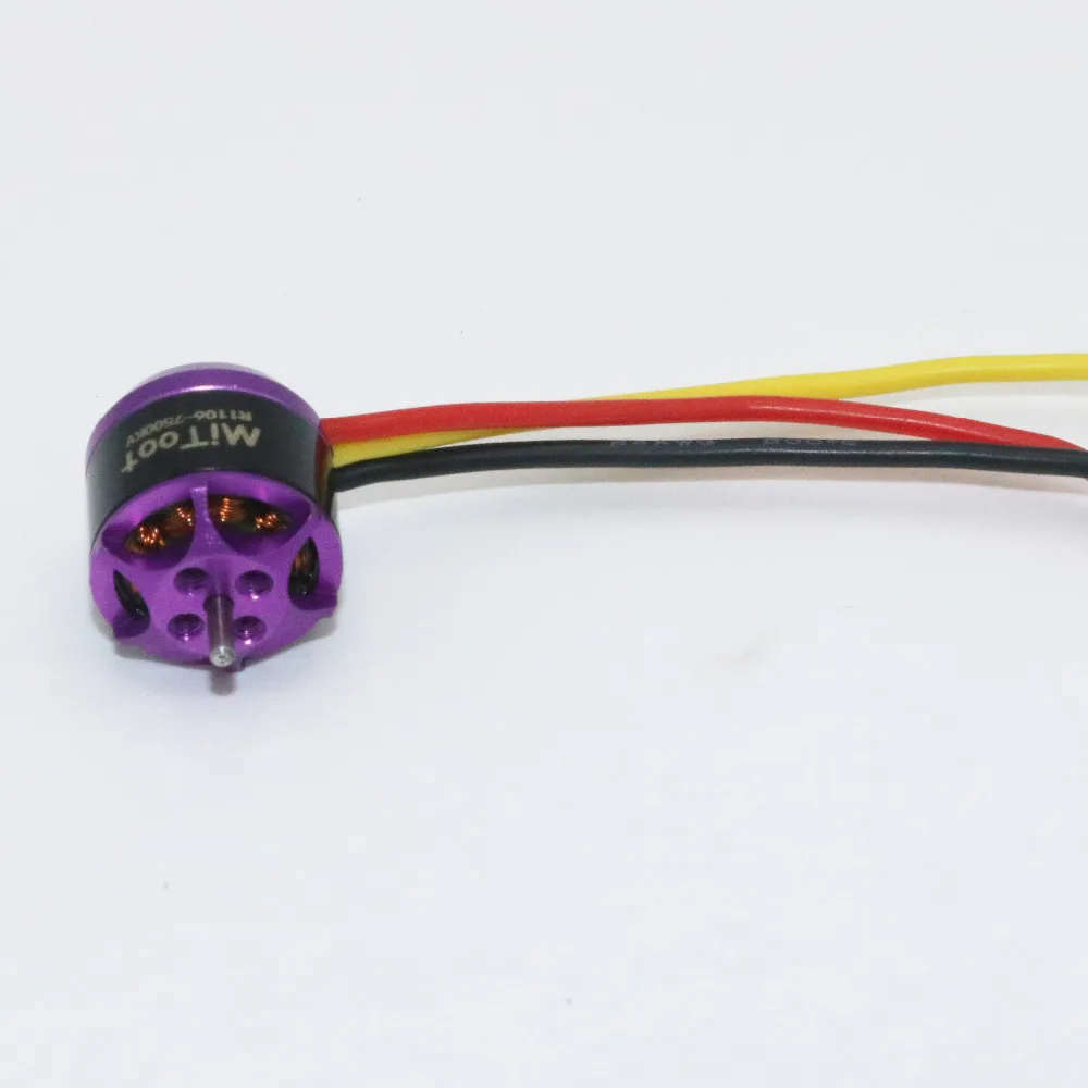 4 шт./лот Mitoot R1106 7500KV металлический бесщеточный двигатель комплект для 60 70 80 90 микро FPV гоночный Дрон Квадрокоптер RC мотор