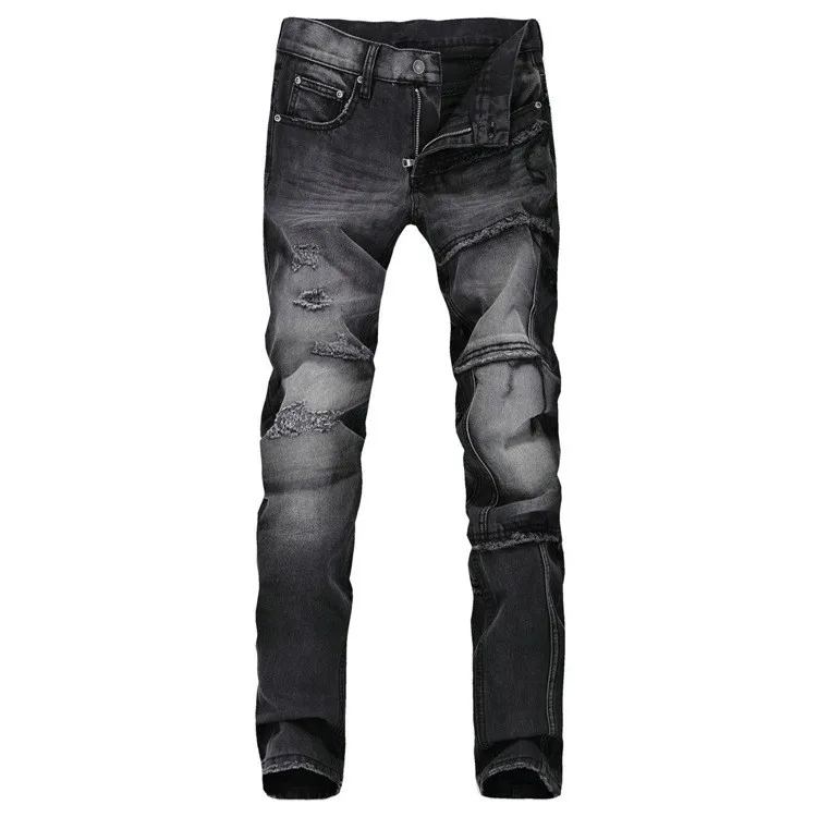 Rip Locomotive Black Jeans Pants 