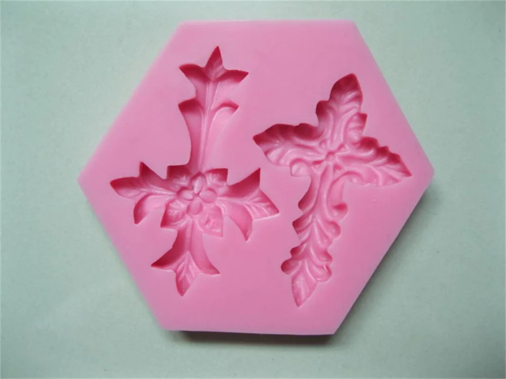 2016 3d сделай сам волшебная Форма креста силиконовая форма для помадки украшения