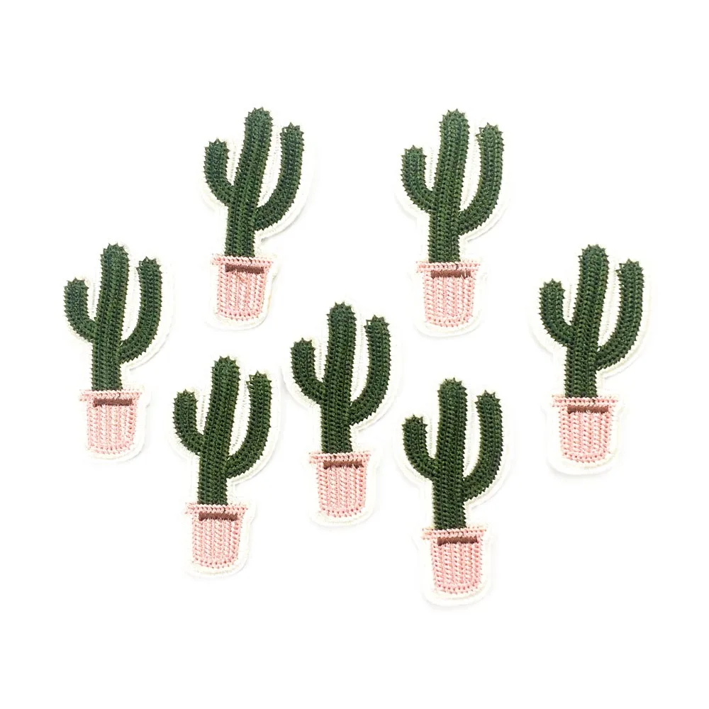 10 шт. вышитые нашивки С КАКТУСОМ для одежды | Дом и сад