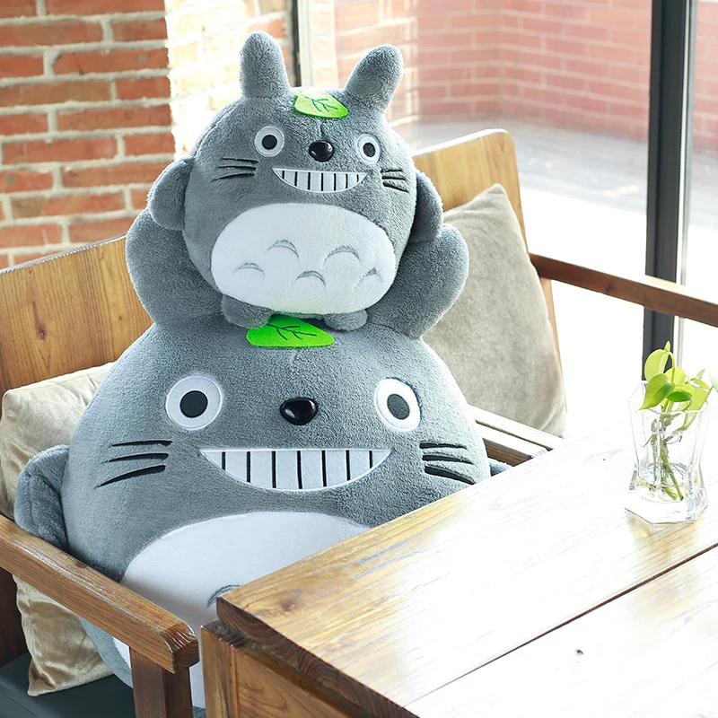 Горячая Распродажа 40 см укомплектованные плюшевые игрушки Totoro знаменитые