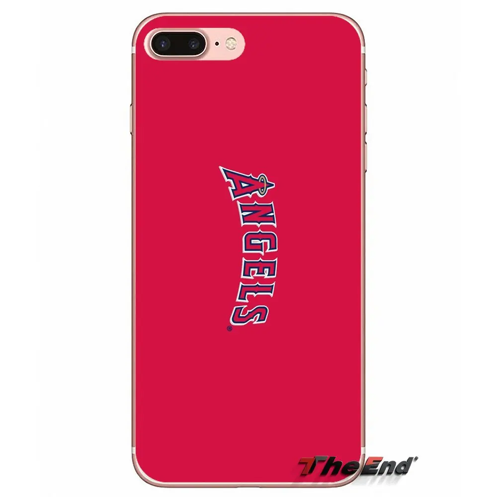 Soft Transparent Cases Covers Anaheim Angels For Samsung Galaxy S3 S4 S5 MINI S6 S7 edge S8 S9 Plus Note 2 3 4 5 8 | Мобильные