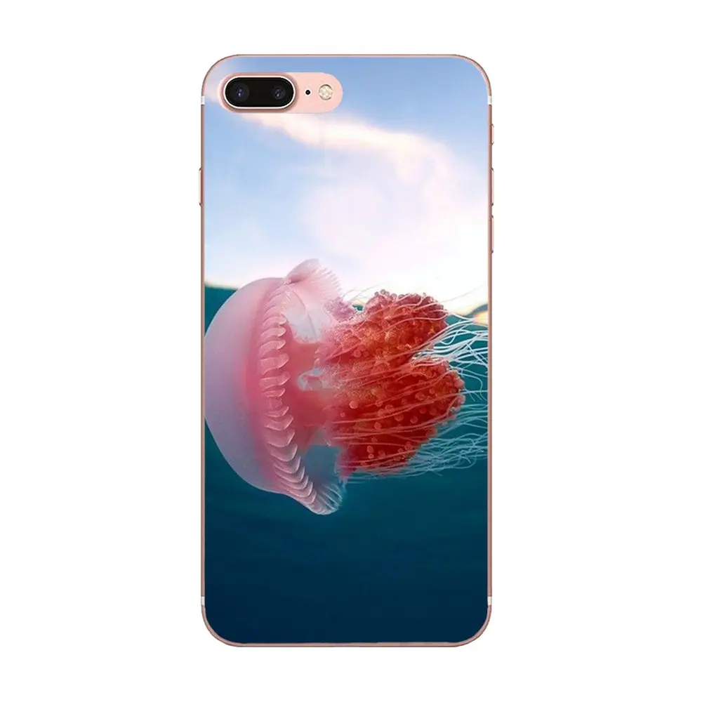Для Xiaomi Redmi Mi Note 7 8 9 SE Pro Lite Go Play Soft Quinn Phone морская Океаническая Медуза черный |