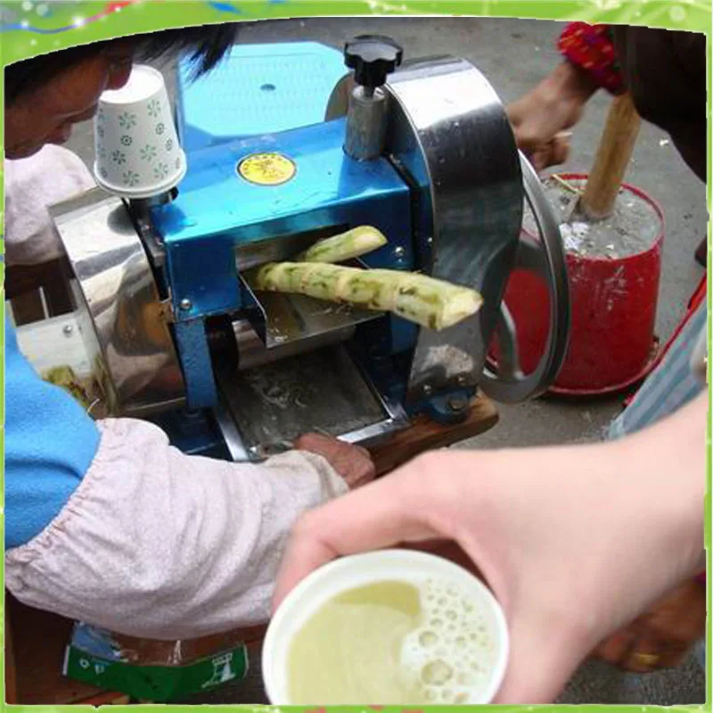 

manual sugar cane juicer machine delivery by DHL free shipping
