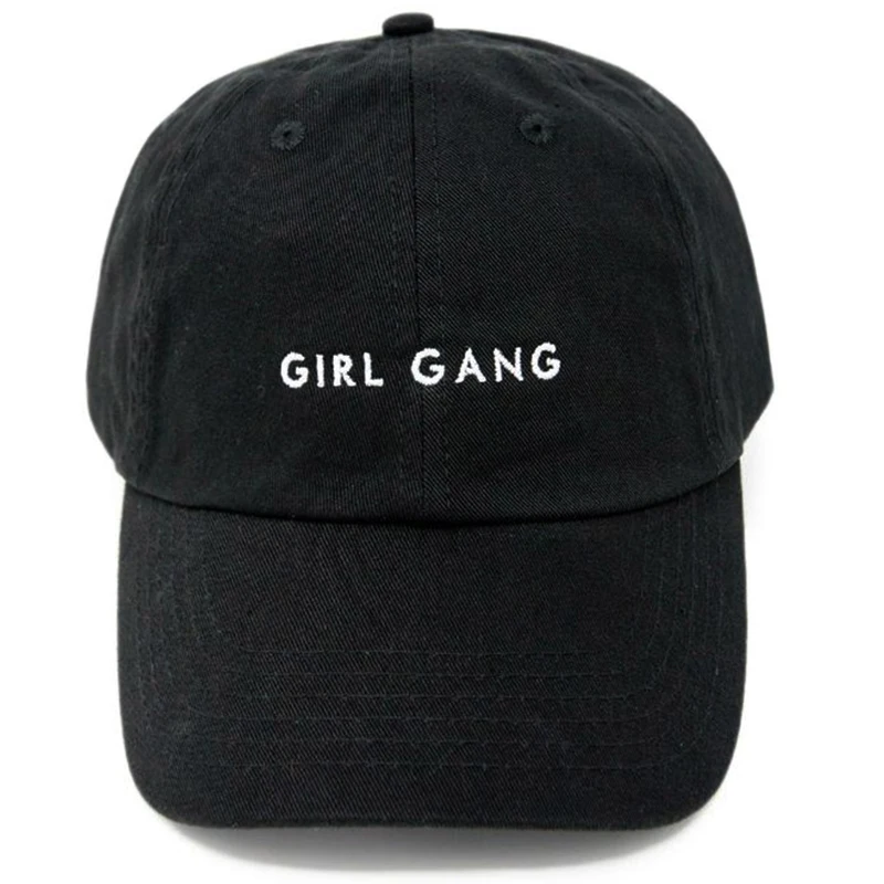 

New Girl Gang & Bridin' Dirty Bachelorette Party cap women cotton adjustable embroidery fashion dad hat honeymoon casual caps