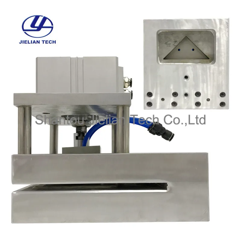 

86*86*121.6mm Pneumatic Punching Machine Triangular Hole
