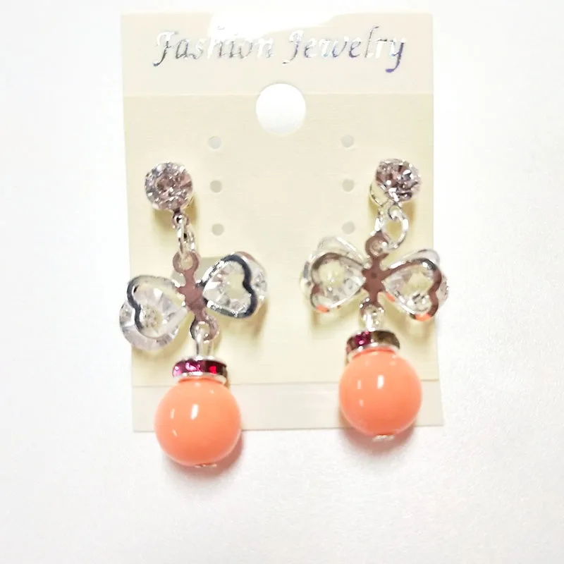 Оптовая продажа с фабрики LELX, милые яркие серьги ярких цветов с кристаллами для женщин, серьги-подвески, ювелирные изделия, шесть цветов Оптовая продажа с фабрики LELX, милые яркие серьги ярких цветов с кристаллами для женщин, серьги-подвески, ювелирные изделия, шесть цветов
