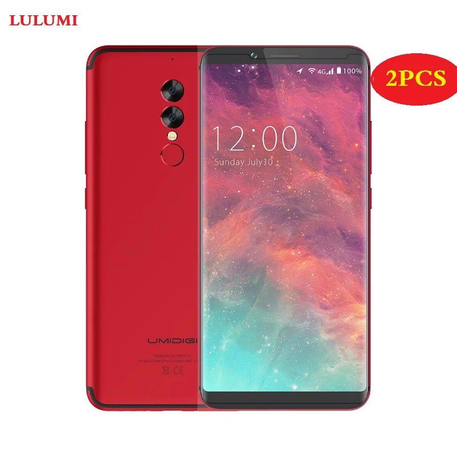 2 шт./лот для UMI UMIDIGI S2 Закаленное стекло пленка ультратонкая 9H защита экрана