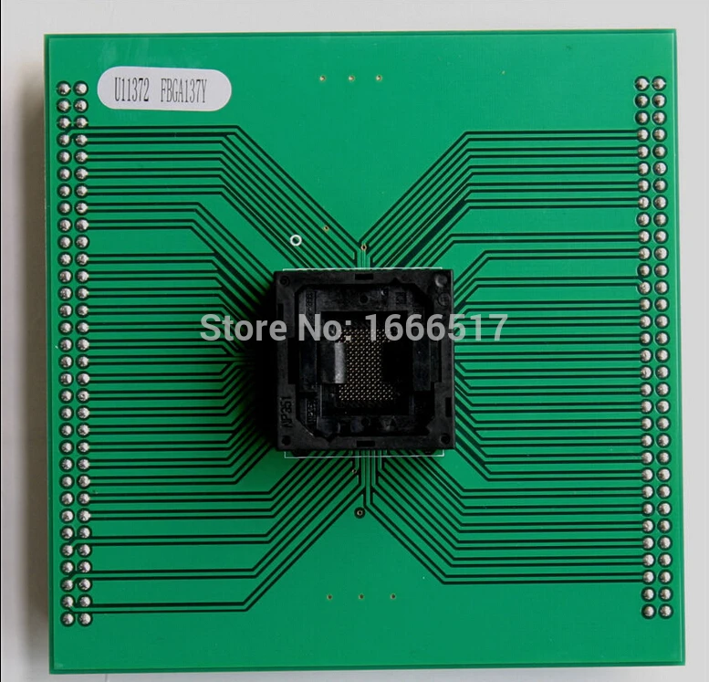 Новый U11372 FBGA137Y гнездо адаптера для UP818 UP828 программиста|adapters for programmer|adapter socketadapter