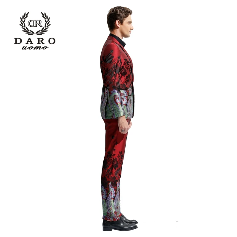 Мужской Блейзер DARO 2020 облегающий Повседневный пиджак брюки Свадебная вечеринка |