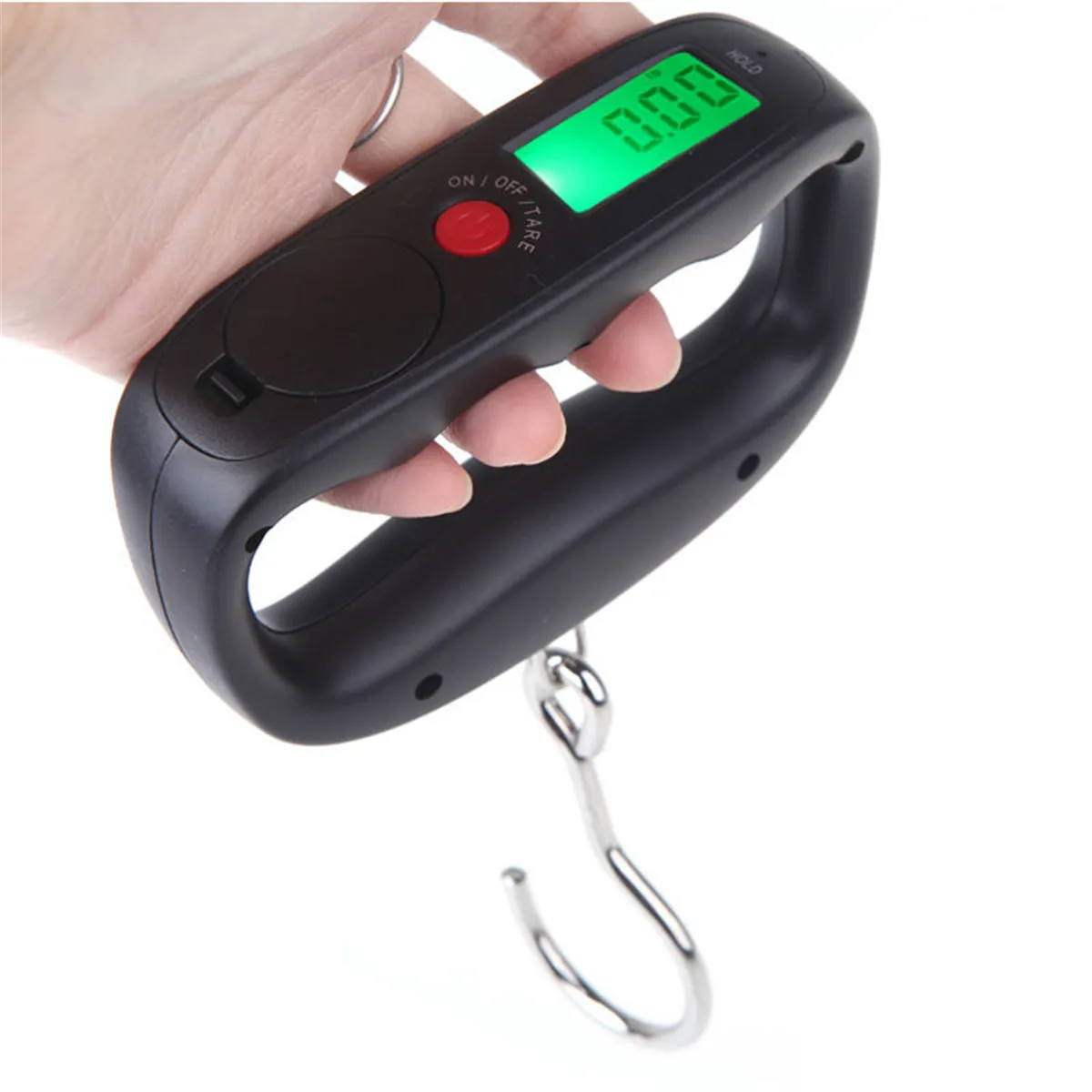 

LCD Digital Hook Scale Mini Luggage scale 50kg/10g Electronic Hang Luggage Weight Balance Libra Pocket scales for Travel Fishing