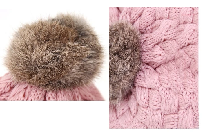 Шапка берет Осень зима 2019 очень теплая Мягкая шерстяная шапка для малышей 3 цвета