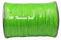 neon green korea polyester waxed wax cord rope thread1 5mm 200yardsrolldiy jewelry findings accessories hats bracelet string