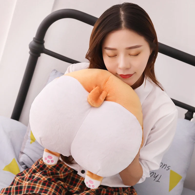 Креативные милые плюшевые игрушки в новом стиле корги для собак зимняя теплая