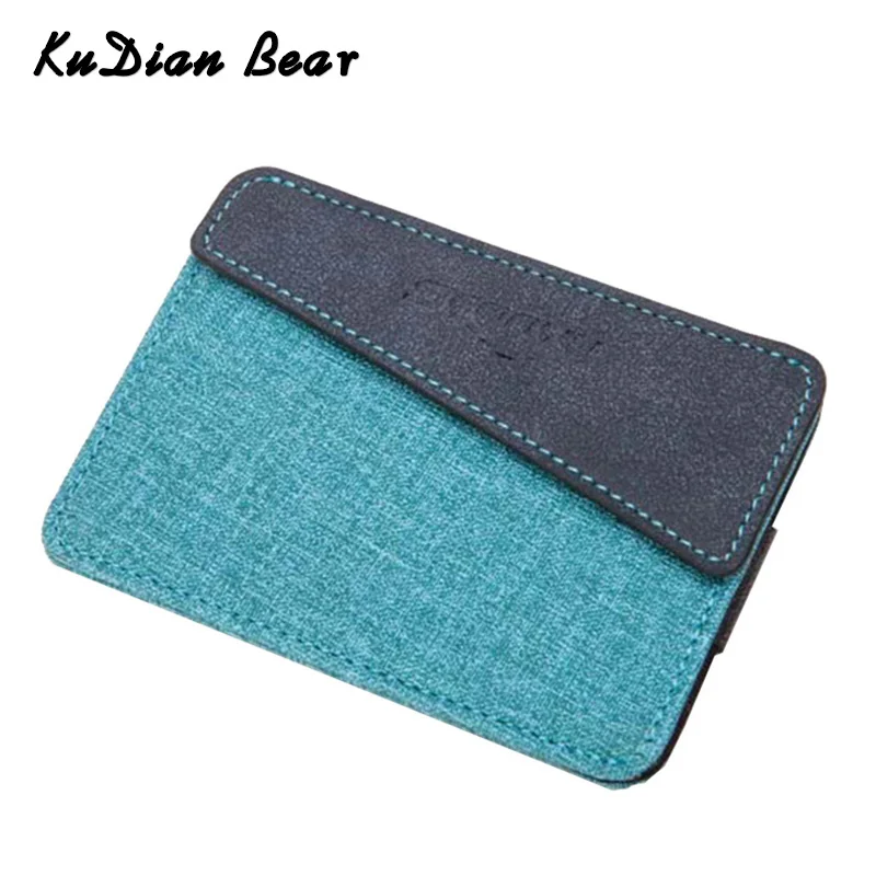 KUDIAN BEAR тонкий женский кошелек брендовый кредитный держатель для карт чехол