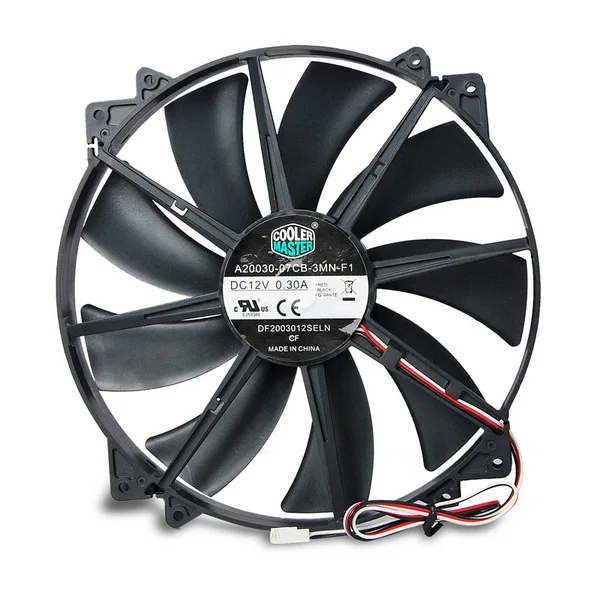 CoolerMaster 200 20 см ультра-тихий вентилятор шасси A20030-07CB-3MN-F1 20 шасси радиатора