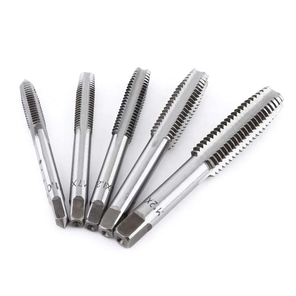 6 шт. рука Метчик WrenchTap комплект M6/M7/M8/M10/M12 прямо рифленый резьбе метрической