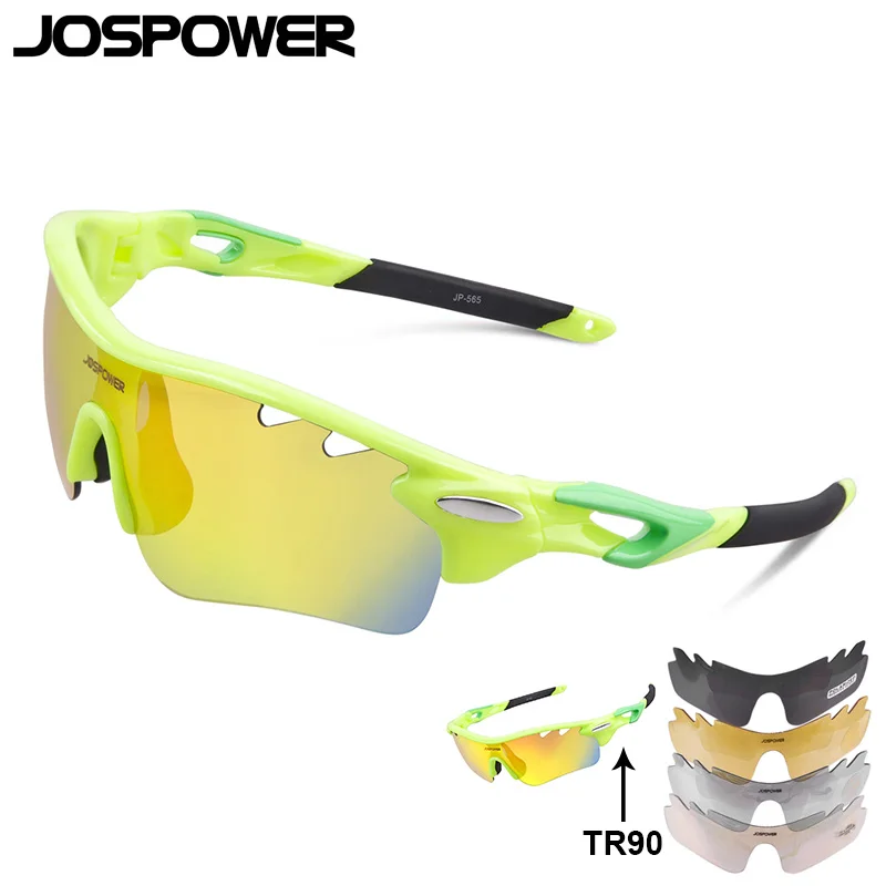 JOSPOWER велосипедные очки для вождения TR90 ультралегкие анти УФ поляризационные