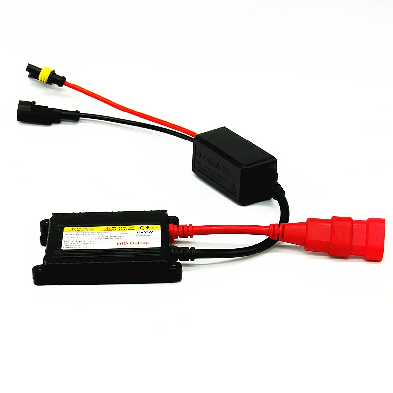 AFAECAR 100 шт. тонкий DC12V 55 Вт HID балласт для ксеноновых фар H7 H11 9005 9006 H4 hid лампа