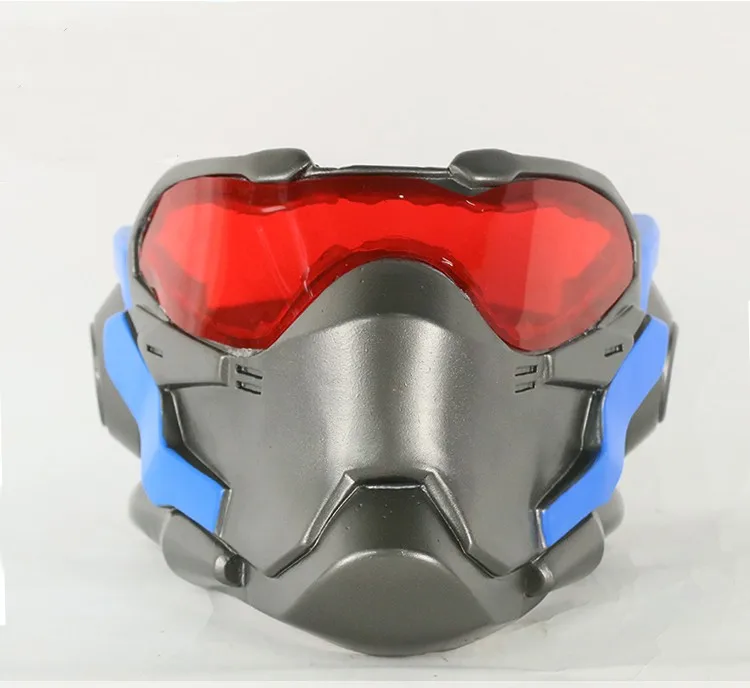 OW 76 солдатские ПВХ маски для лица шлем реквизит косплея макияж на Хэллоуин