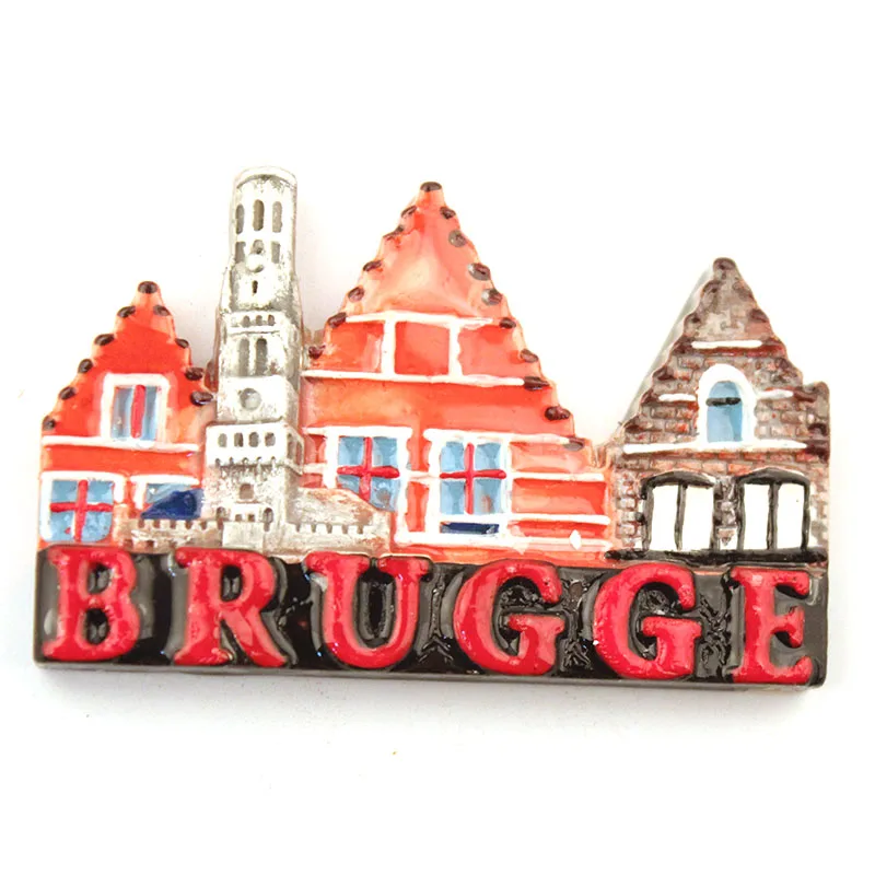 1 шт./компл. Belgium Brugge brassesls стиль ручной работы туристический сувенир для