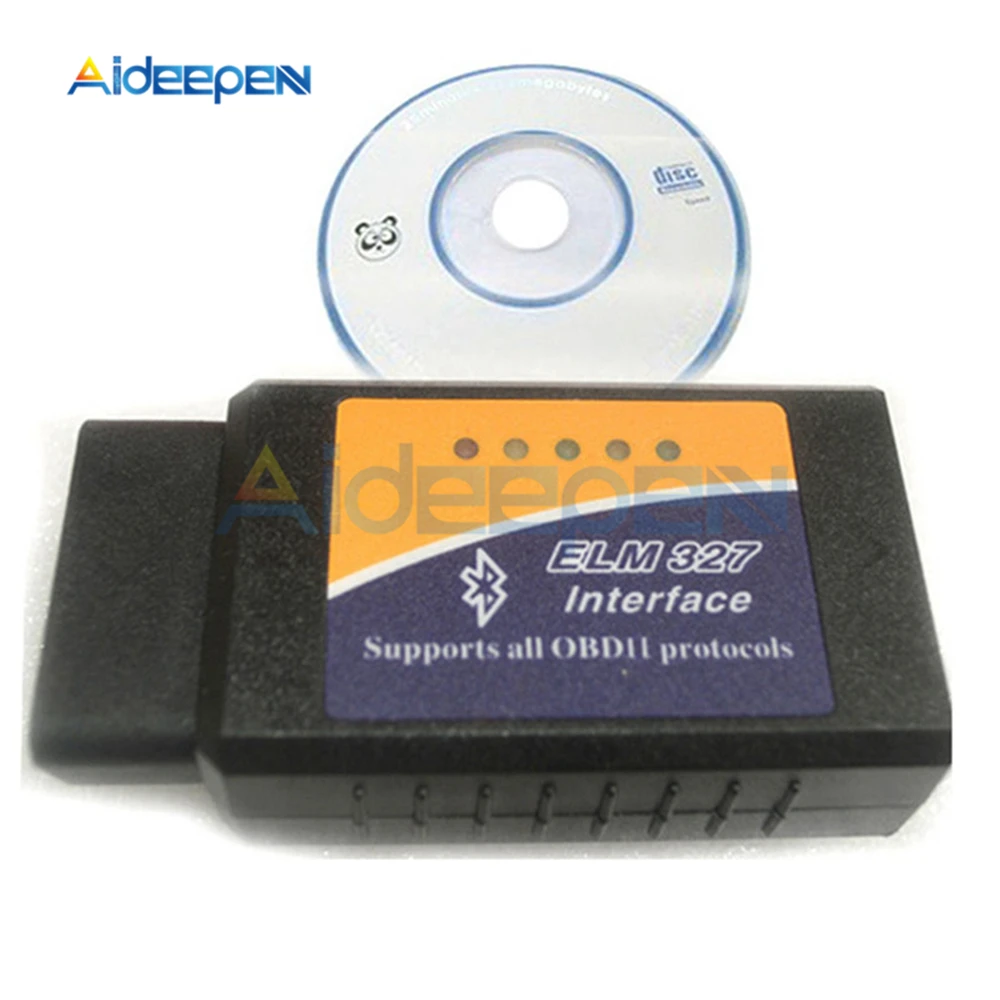 Автомобильный диагностический инструмент ELM327 OBD2 Bluetooth V1.5 сканер ELM 327 OBD II для