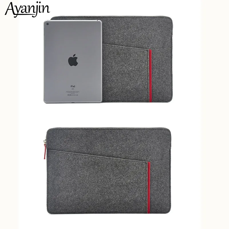 Тонкий шерстяной фетровый кейс для ноутбука сумка Macbook air 13 Чехол Pro retina 11 12 14 15