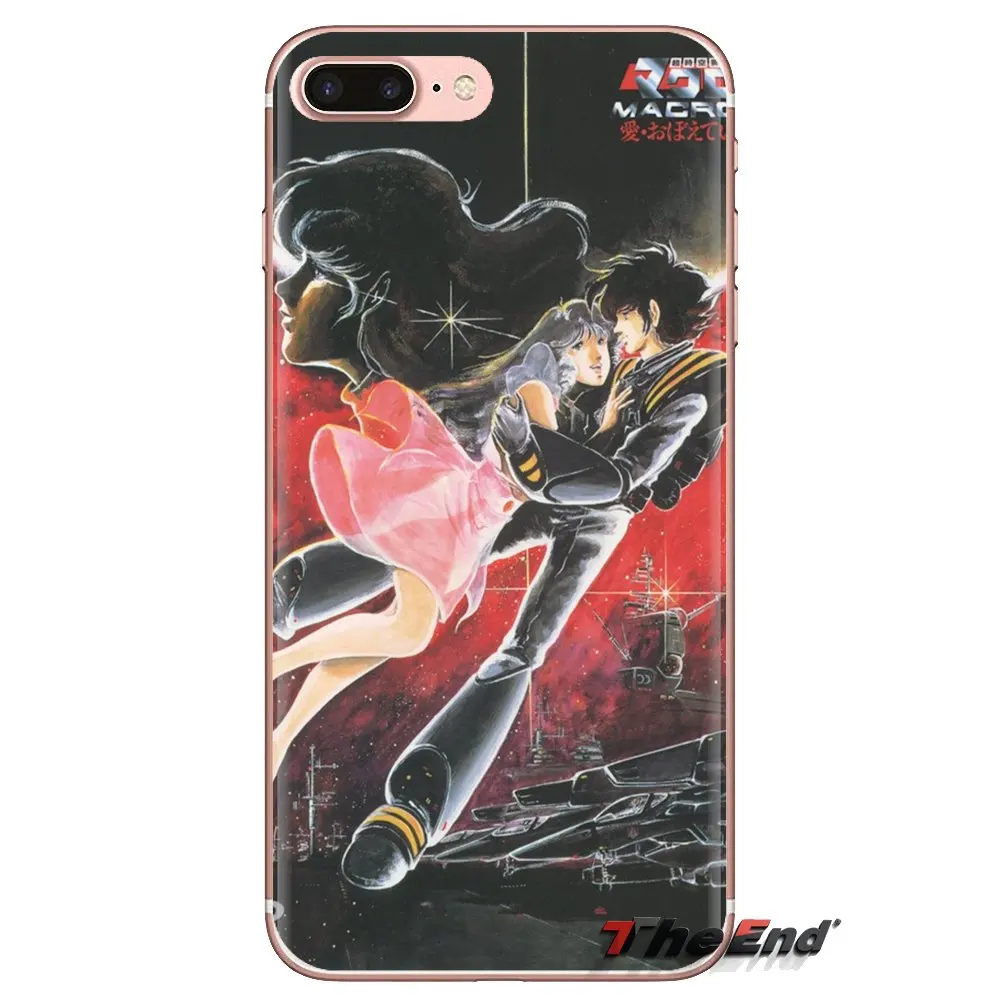 Чехол-сумка для телефона с аниме-принтом Macross II Lovers Again (Dub) Xiaomi Mi4 Mi5 Mi5S Mi6 Mi A1 A2 5X6X8 9