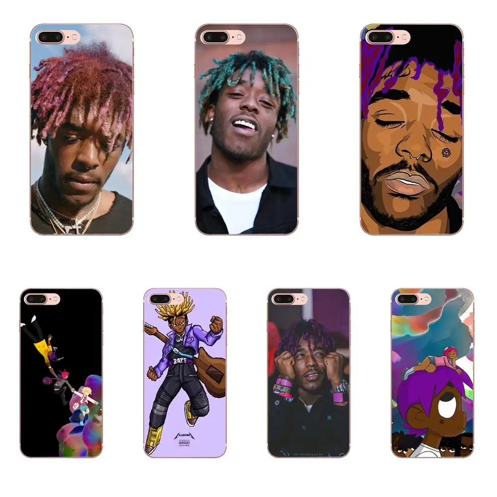 Тонкие чехлы из ТПУ для Samsung Galaxy Note 5 8 9 S3 S4 S5 S6 S7 S8 S9 S10 mini Edge Plus Lite Lil Uzi Vert Super Saiyan