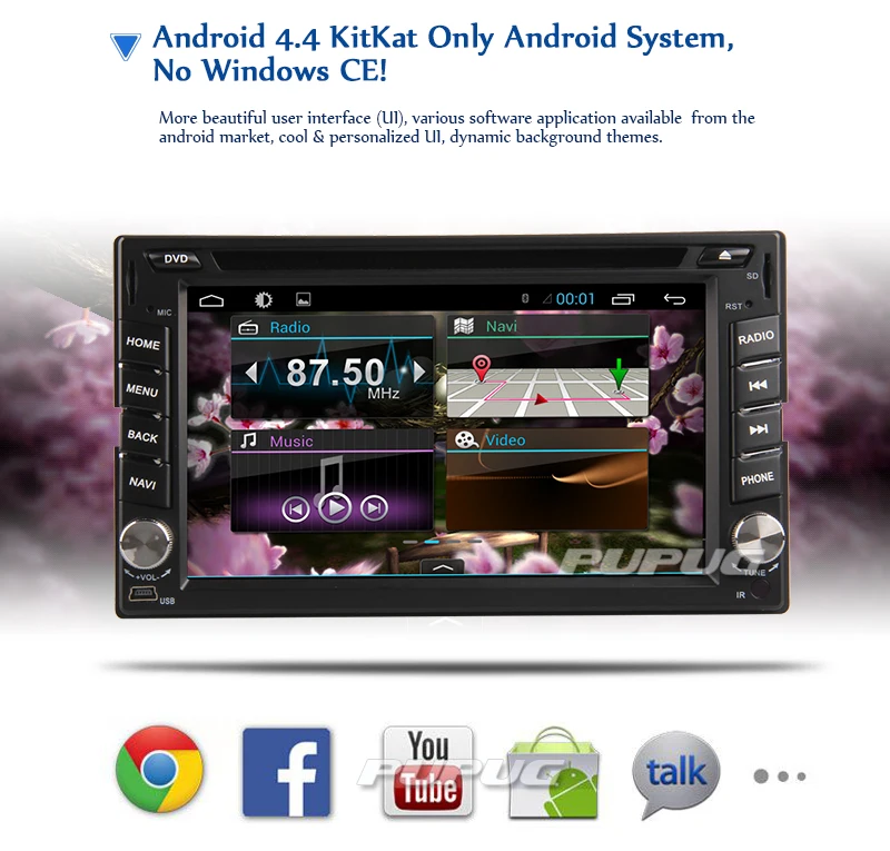 Android 4 EQ 2Din стерео Системы автомобильное радио DVD AMP OBD2 Wi-Fi приемник gps RDS BT Навигатор