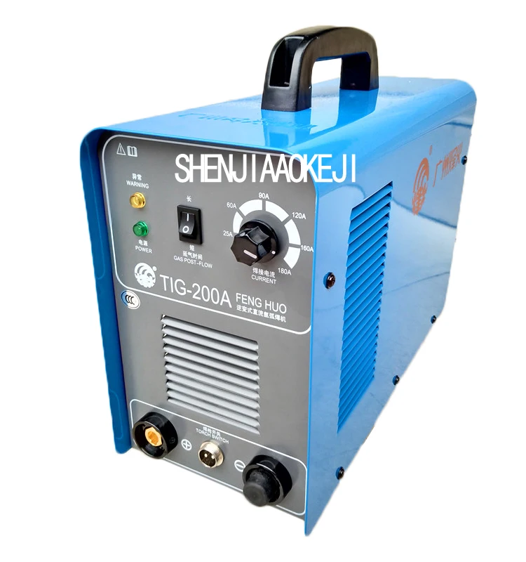 1 шт. TIG-200A аргоновая сварочная машина один сварочный аппарат Инвертор постоянного тока аргоновая дуговая сварочная машина многофункциональная портативная сварочная машина 220 В