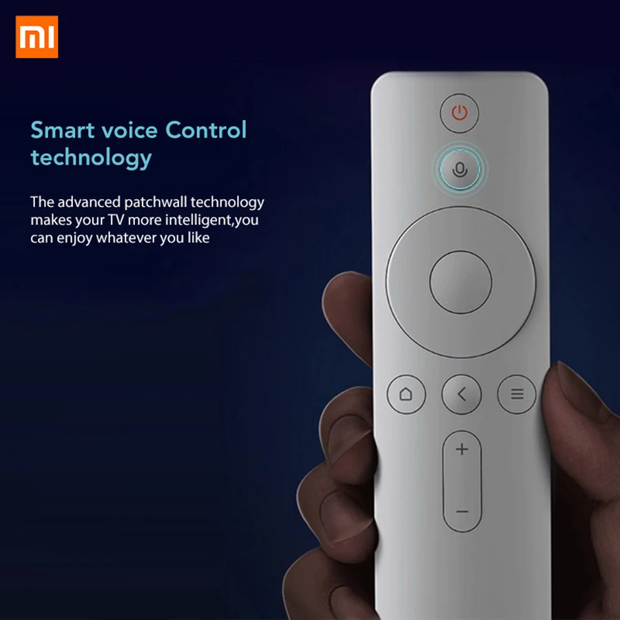 Китайская версия Xiaomi Mi Box 4 Смарт Голосовое управление Android ТВ приставка Bluetooth 1 2 Гб