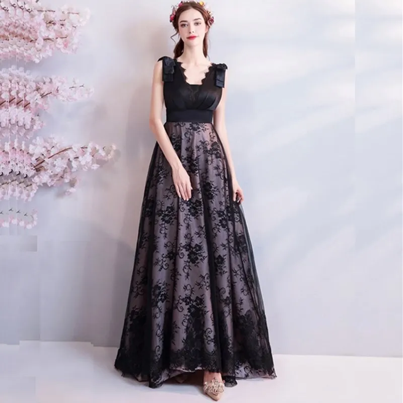 Ruthshen/недорогие платья длиной до пола для выпускного вечера 2018 кружевные вечерние